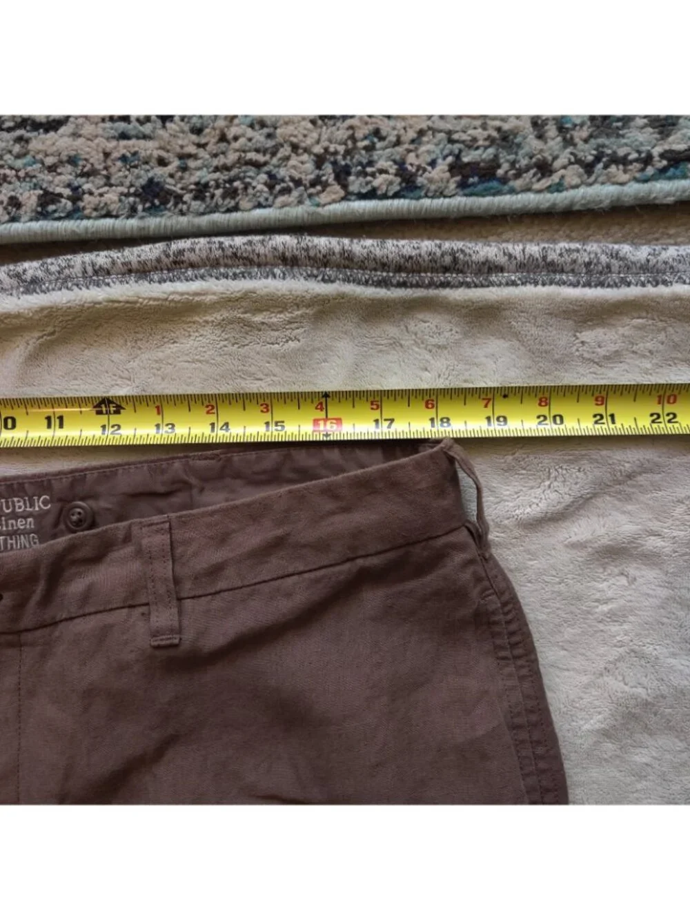 Deadstock 90s vintage 100% Irish Linen Banana Republic pants